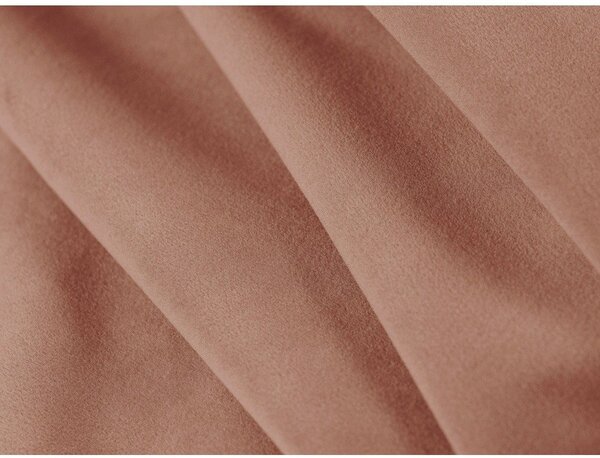 Różowa aksamitna rozkładana sofa 209 cm Shannon – Cosmopolitan Design