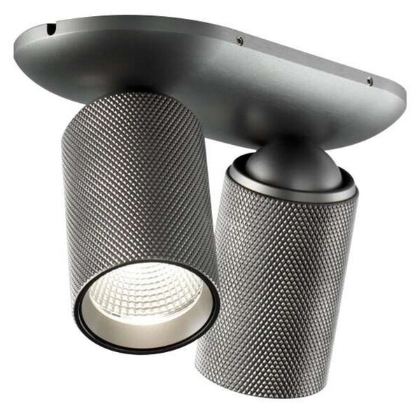 Lampa Sufitowa LIGHT-POINT, metaliczny, salon, aluminium