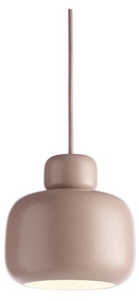 Lampa Wisząca Woud, Stone, ściemnialny, pudrowy róż, kuchnia, metal, design