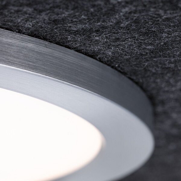 Lampa Sufitowa Paulmann, Tulga, ściemnialny, czarny, salon, tkanina | tekstylia, nowoczesny