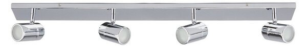 Lampa Sufitowa Lindby, DEJAN, ściemnialny, metaliczny, łazienka, metal, nowoczesny