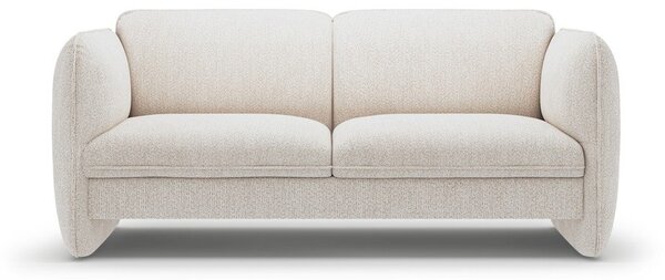 Kremowa sofa z tkaniny szenilowej 168 cm Georgia – Micadoni