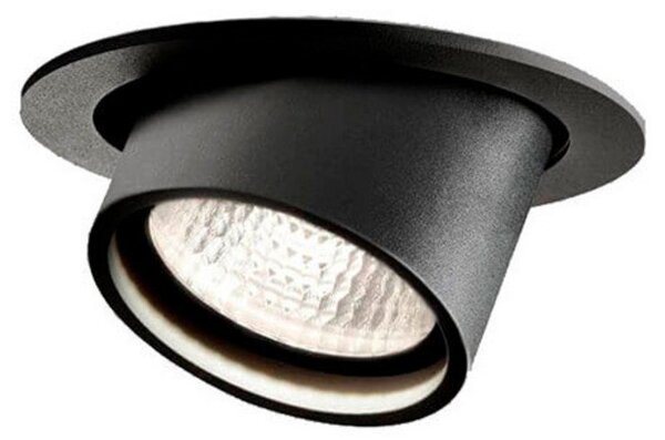 Spot LIGHT-POINT, czarny, łazienka, aluminium