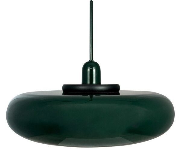 Lampa Wisząca Dyberg Larsen, Planet, ściemnialny, zielony, salon, metal, design