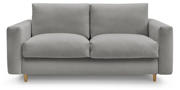 Szara rozkładana sofa do spania 220 cm Cocoone – Bobochic Paris