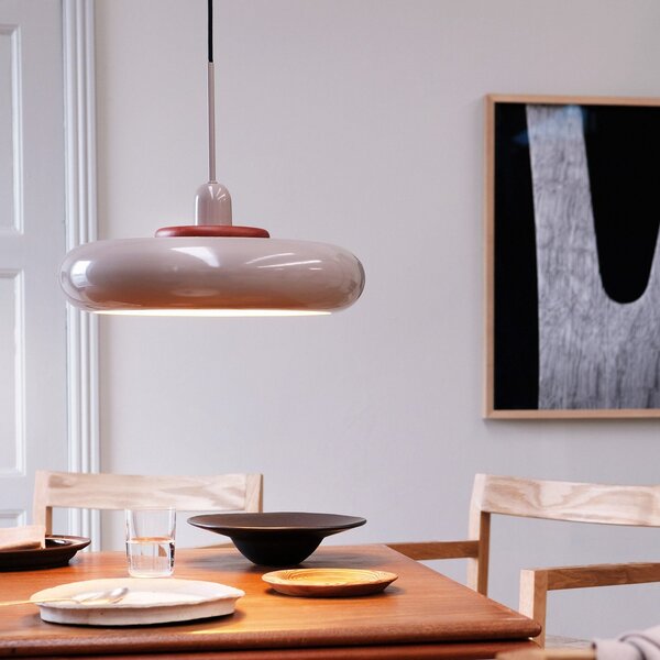 Lampa Wisząca Dyberg Larsen, Planet, ściemnialny, biały, salon, metal, design