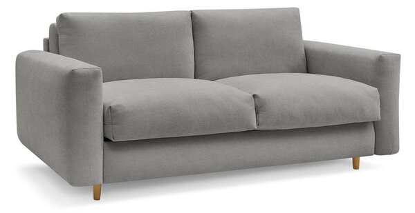 Szara rozkładana sofa do spania 220 cm Cocoone – Bobochic Paris
