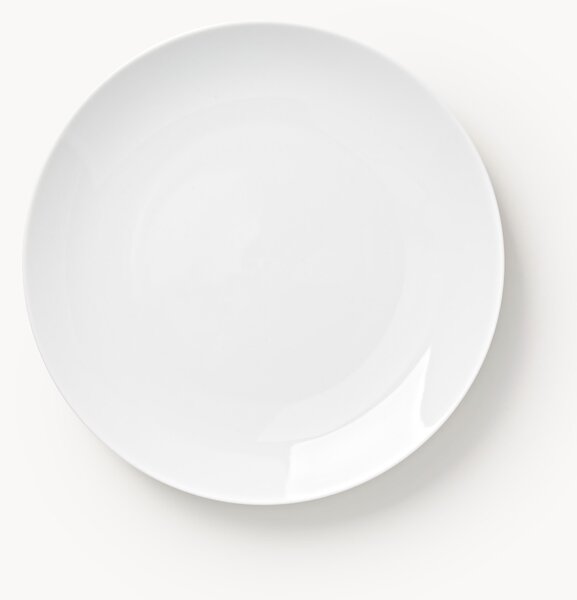 Komplet talerzy śniadaniowych z porcelany Delight, 4 elem