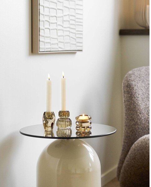 Szklane świeczniki zestaw na świeczkę typu tealight 3 szt. – House Nordic