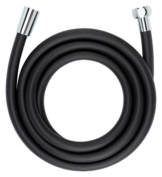 Wąż prysznicowy Wenko Black Matt, dł. 175 cm
