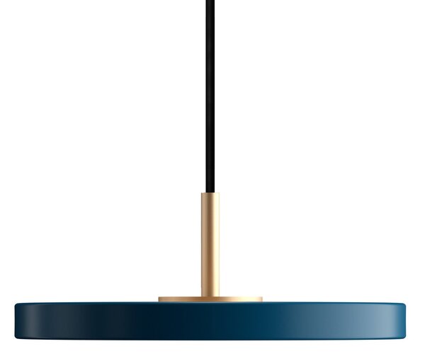 Lampa Wisząca UMAGE, Asteria Micro V2, ściemnialny, niebieski, salon, metal, skandynawski