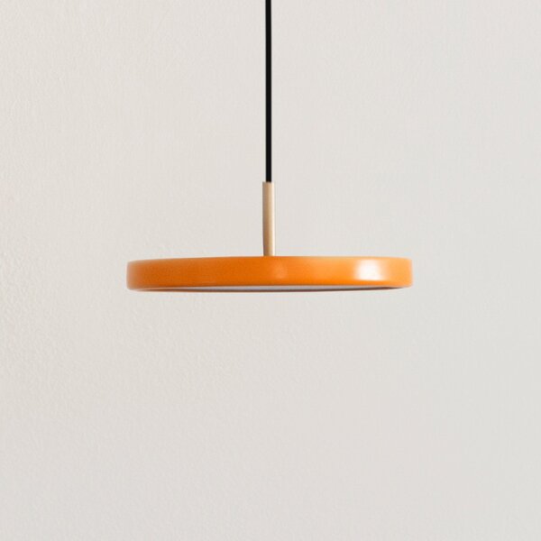 Lampa Wisząca UMAGE, Asteria Micro V2, ściemnialny, pomarańczowy, salon, metal, skandynawski