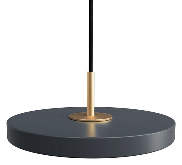 Lampa Wisząca UMAGE, Asteria Micro V2, ściemnialny, czarny, salon, metal, skandynawski