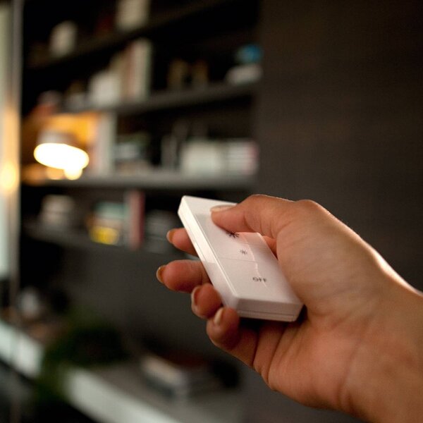 Philips Hue Inteligentna lampa sufitowa Aurelle, możliwość ściemniania, biały / opal, salon / jadalnia, metal, nowoczesny