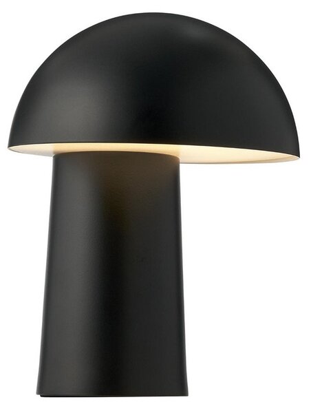Lampa Stołowa DFTP by Nordlux, Faye Portable, ściemnialny, czarny, salon, metal, skandynawski