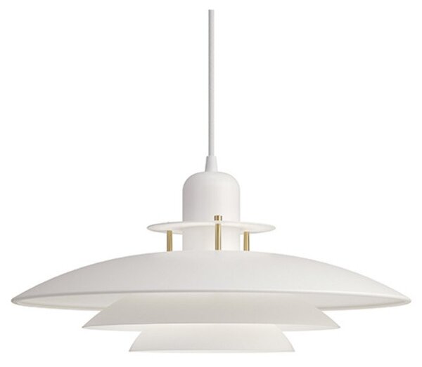 Lampa Wisząca Belid, ściemnialny, biały, jadalnia, metal
