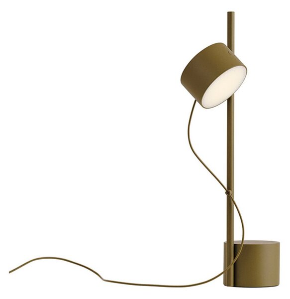 Lampa Stołowa Muuto, brąz rdzawy, salon, metal