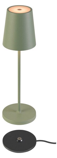 Zewnętrzna Lampa SLV, Vinolina Two, ściemnialny, zielony, taras, aluminium, nowoczesny
