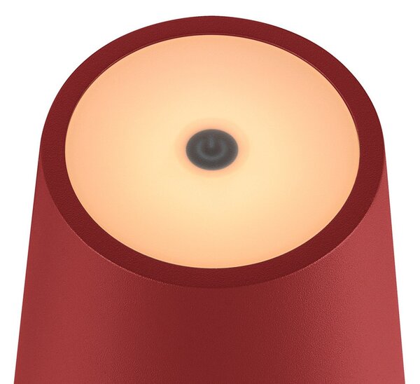Zewnętrzna Lampa SLV, Vinolina Two, ściemnialny, czerwony, taras, aluminium, nowoczesny