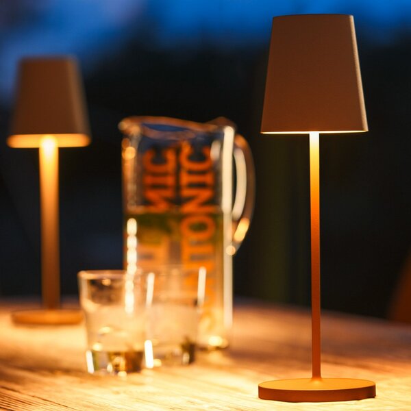 Zewnętrzna Lampa SLV, Vinolina Two, ściemnialny, brąz rdzawy, taras, aluminium, nowoczesny