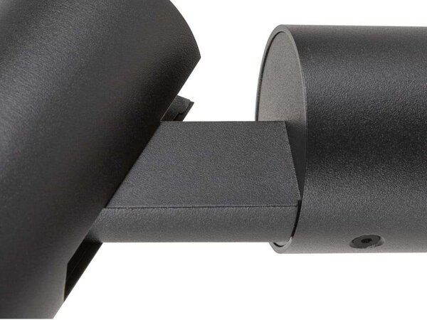 Lampa Ścienna SLV, czarny, aluminium