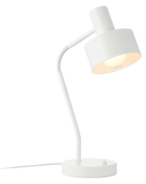 Lampa Stołowa Nordlux, Matis, biały, gabinet | pracownia, metal