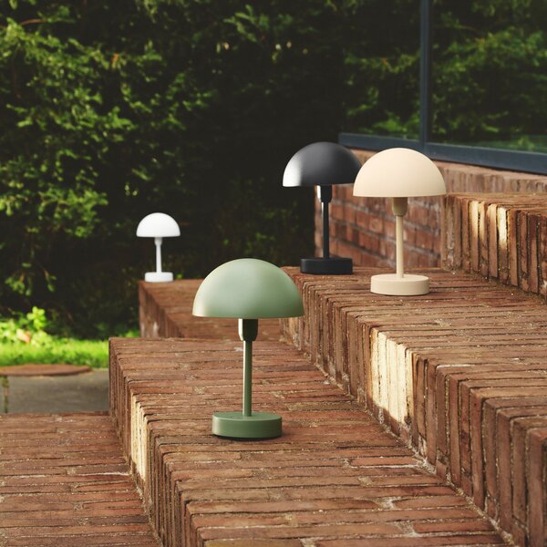 Zewnętrzna Lampa Nordlux, Ellen To-Go, ściemnialny, zielony, balkon, aluminium