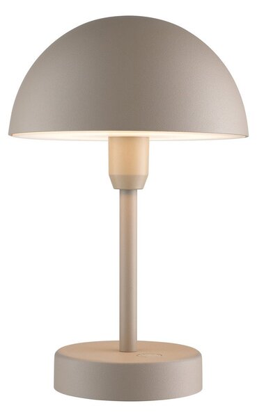 Zewnętrzna Lampa Nordlux, Ellen To-Go, ściemnialny, beżowy, balkon, aluminium
