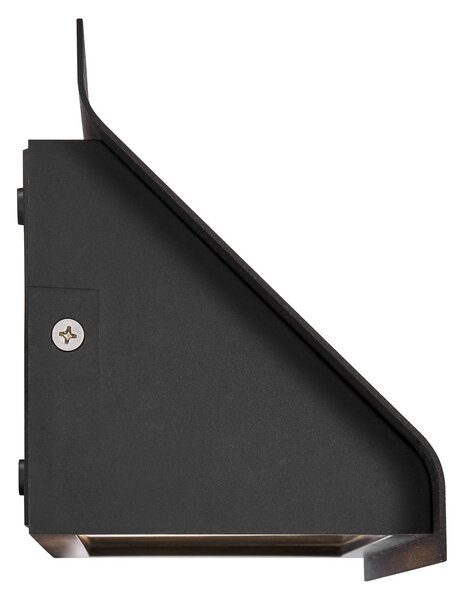Zewnętrzna Lampa Nordlux, Tadas, ściemnialny, czarny, aluminium