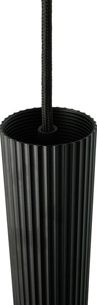 Lampa Wisząca Nordlux, Vico, ściemnialny, czarny, jadalnia, aluminium
