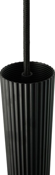 Lampa Wisząca Nordlux, Vico, ściemnialny, czarny, jadalnia, aluminium