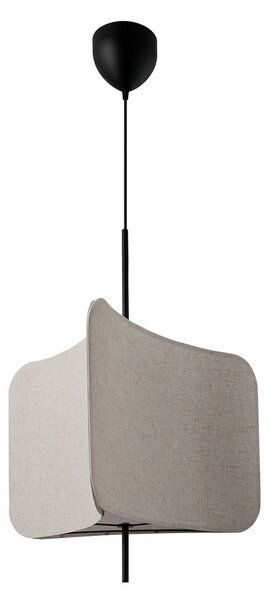 Lampa Wisząca Nordlux, Tinto, ściemnialny, beżowy, salon, tkanina | tekstylia