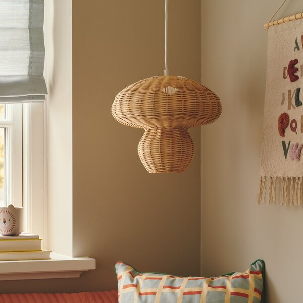 Lampa Wisząca Nordlux, Allie, ściemnialny, drewniany, sypialnia, drewno