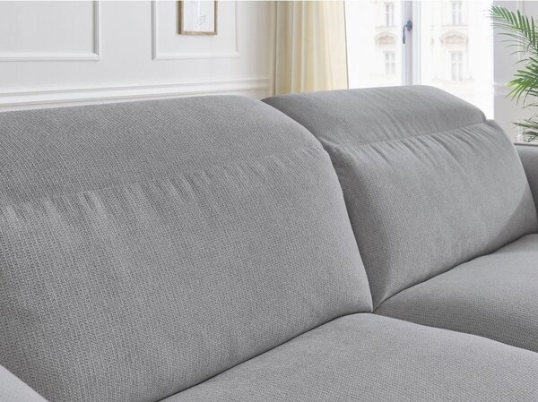 Szara sofa 216 cm Achille – Bobochic Paris