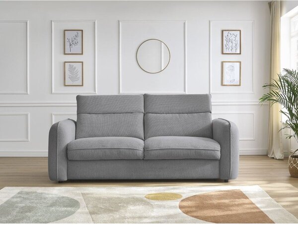 Szara sofa 216 cm Achille – Bobochic Paris