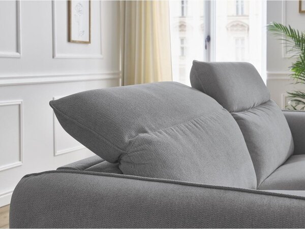 Szara sofa 216 cm Achille – Bobochic Paris