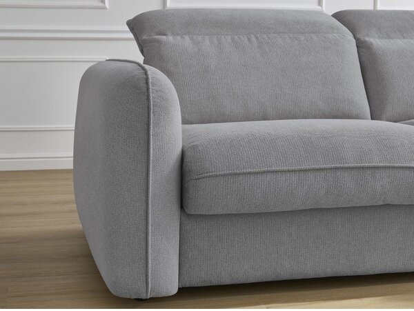 Szara sofa 216 cm Achille – Bobochic Paris