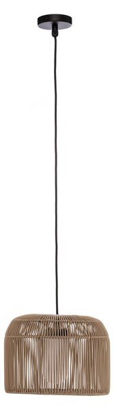 Lampa Wisząca Lucande, Solvindor, ściemnialny, zielony, tworzywo sztuczne, skandynawski