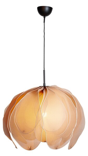 Lampa Wisząca By Rydéns, Lou Lou, ściemnialny, beżowy, salon, tkanina | tekstylia