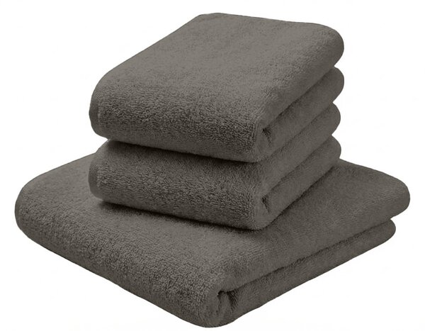 Ręcznik NORIELLE 50x90 cm ciemnoszary, 100% bawełna