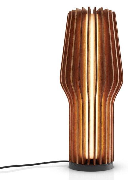 Lampa Stołowa PLEASE WAIT to be SEATED, Radiant, ściemnialny, drewniany, salon, drewno, design