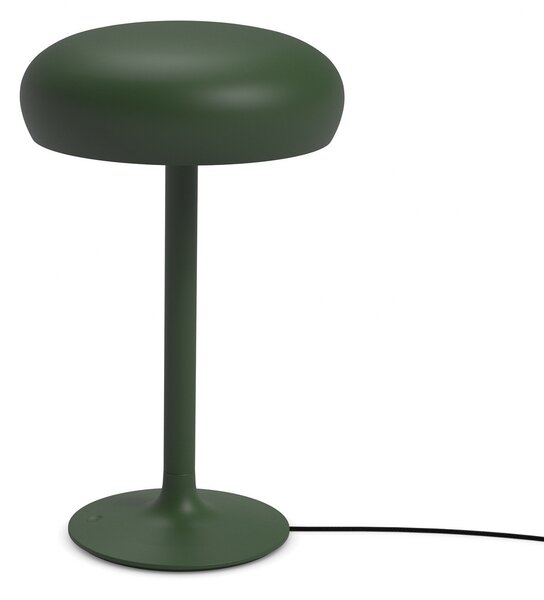 Lampa Stołowa PLEASE WAIT to be SEATED, Emendo, ściemnialny, zielony, salon, aluminium, nowoczesny