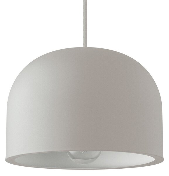 Lampa Wisząca PLEASE WAIT to be SEATED, Quay, ściemnialny, szary, salon, metal, nowoczesny