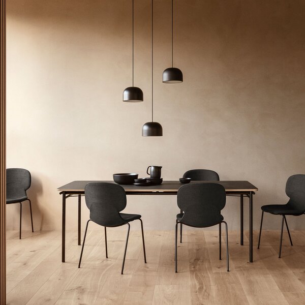 Lampa Wisząca PLEASE WAIT to be SEATED, Quay, ściemnialny, czarny, salon, metal, nowoczesny
