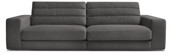 Czarna aksamitna sofa 276 cm Sierra – Bobochic Paris