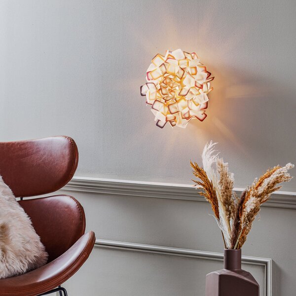 Lampa Sufitowa Slamp, Clizia, ściemnialny, biały, salon, tworzywo sztuczne, design