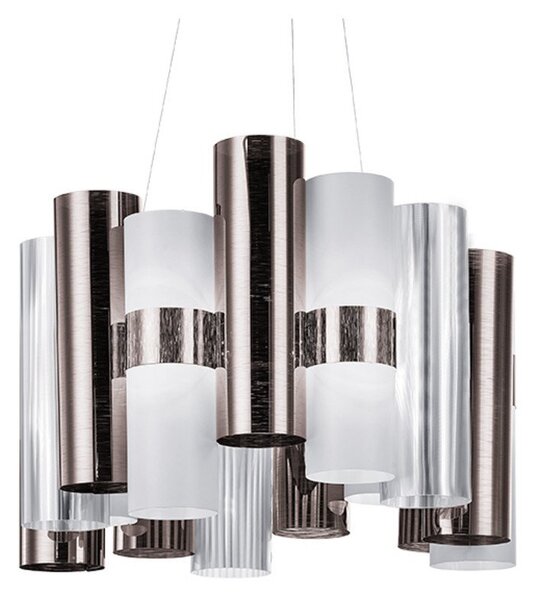 Lampa Wisząca Slamp, metaliczny, salon, tworzywo sztuczne
