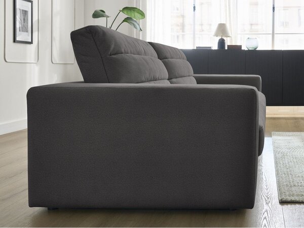 Czarna aksamitna sofa 276 cm Sierra – Bobochic Paris