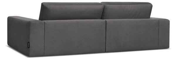 Czarna aksamitna sofa 276 cm Sierra – Bobochic Paris