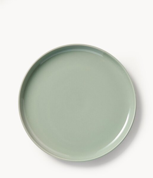 Komplet talerzy dużych z porcelany Nessa, 4 elem